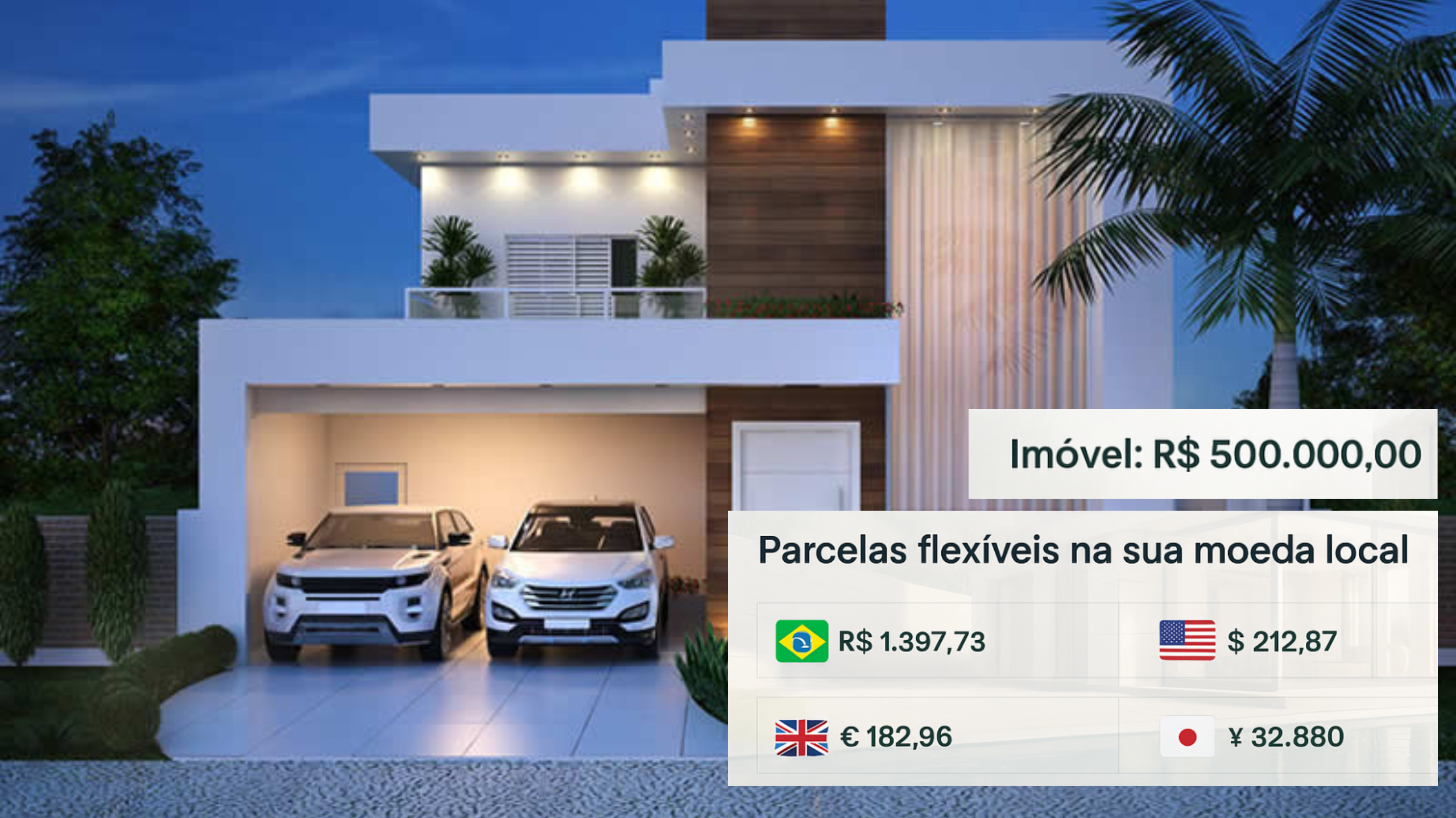 Beneficie-se do câmbio favorável agora